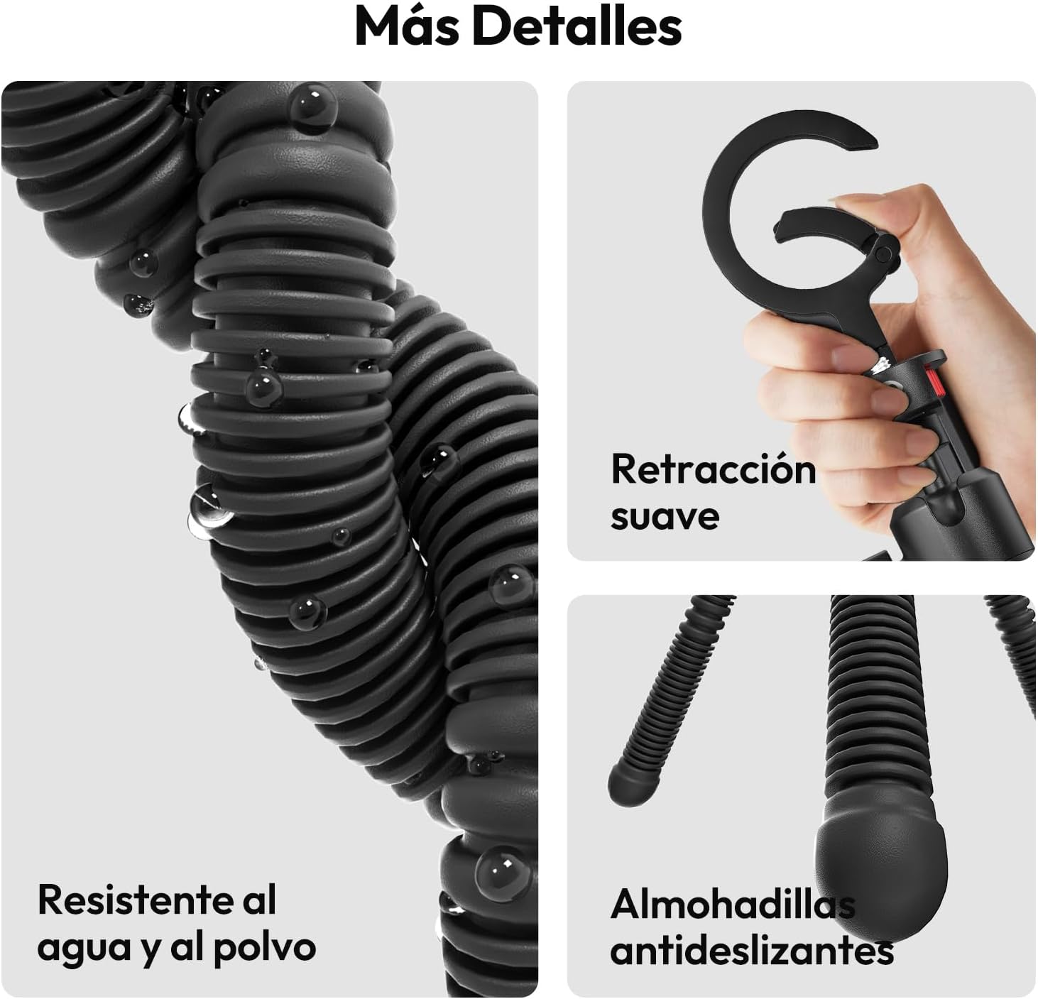 Mini Tripié Ulanzi MT30 Flexible magnético con Rosca de 1/4"