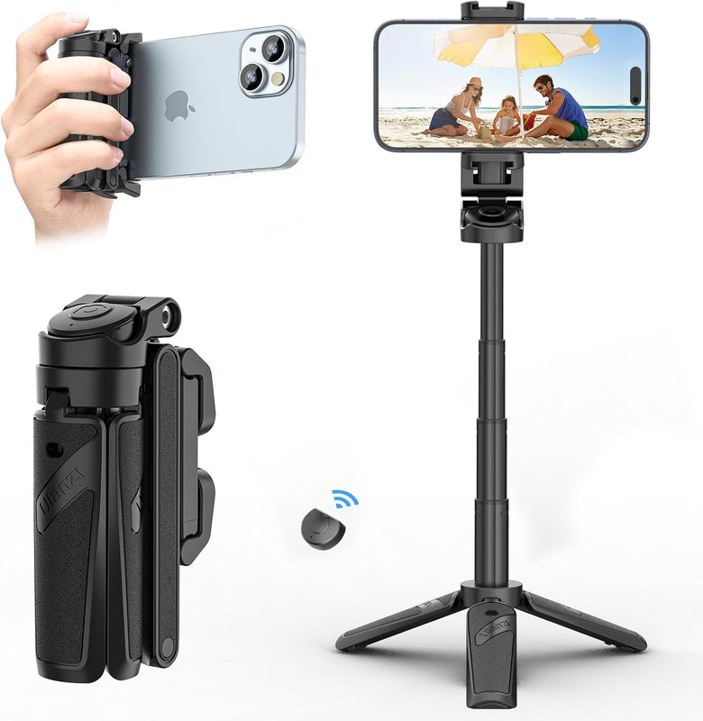 Minitripié y Selfie Stick Ulanzi JJ02 con Disparador