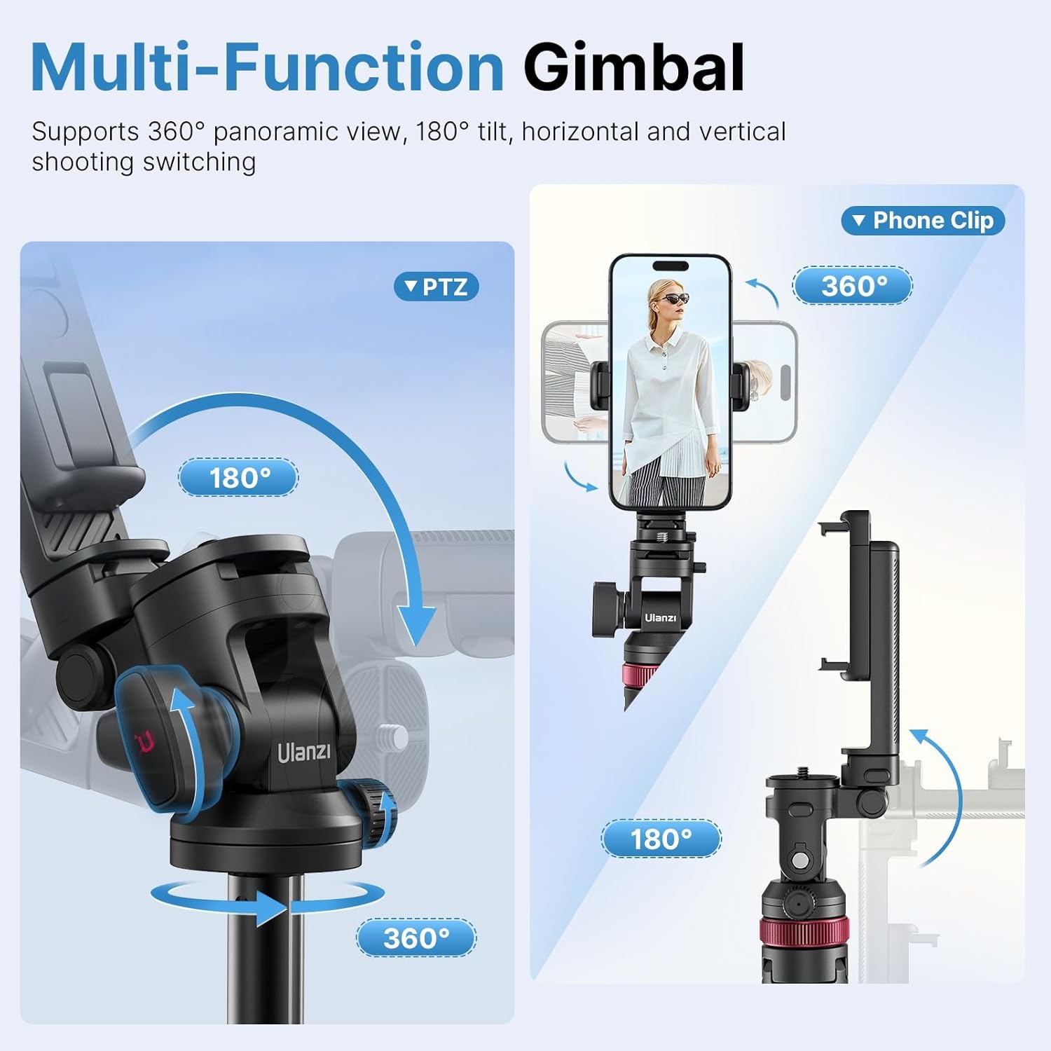 Minitripié y Selfie Stick Ulanzi MT-78