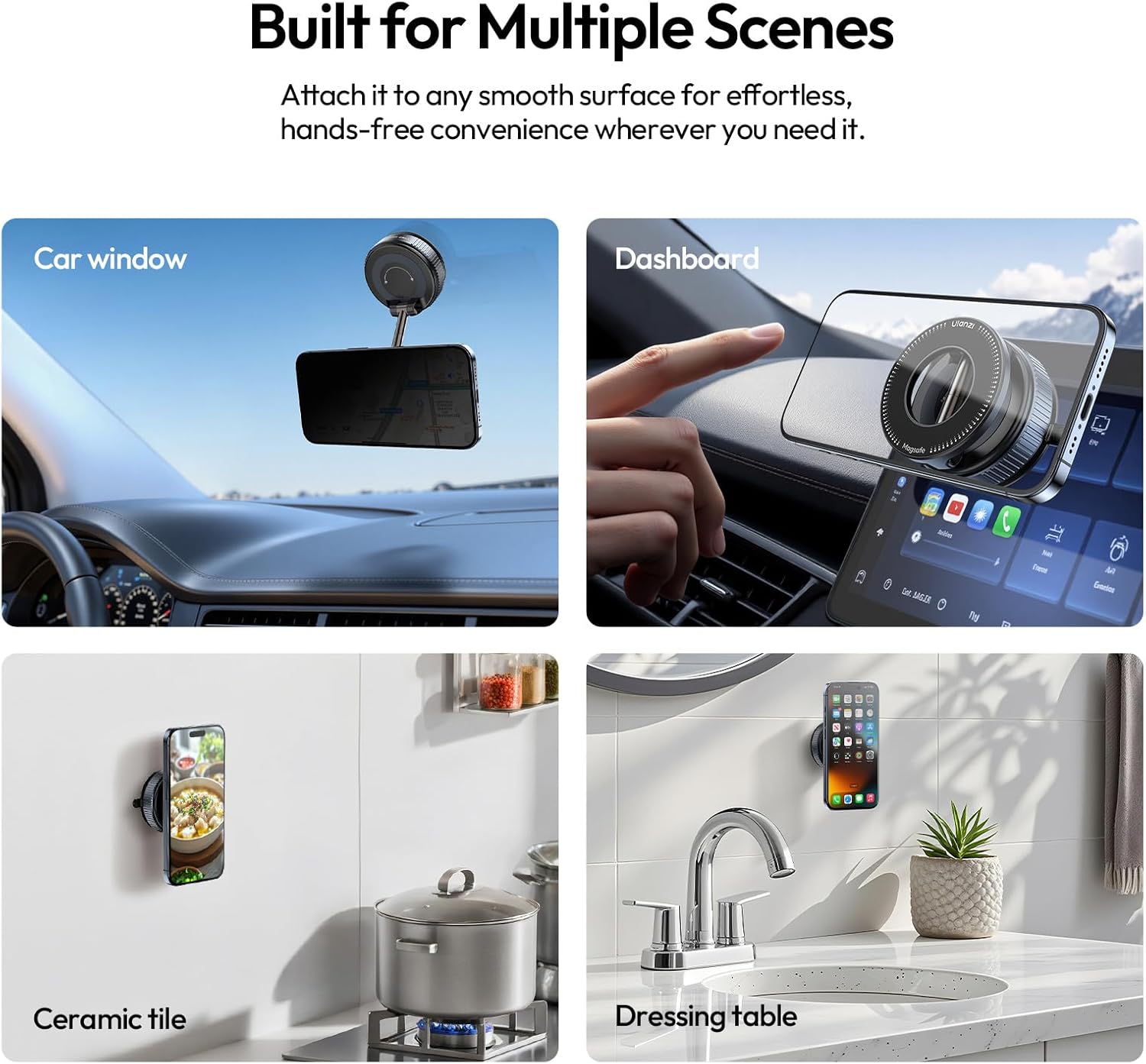 Soporte Magnético succión Ulanzi SK-25