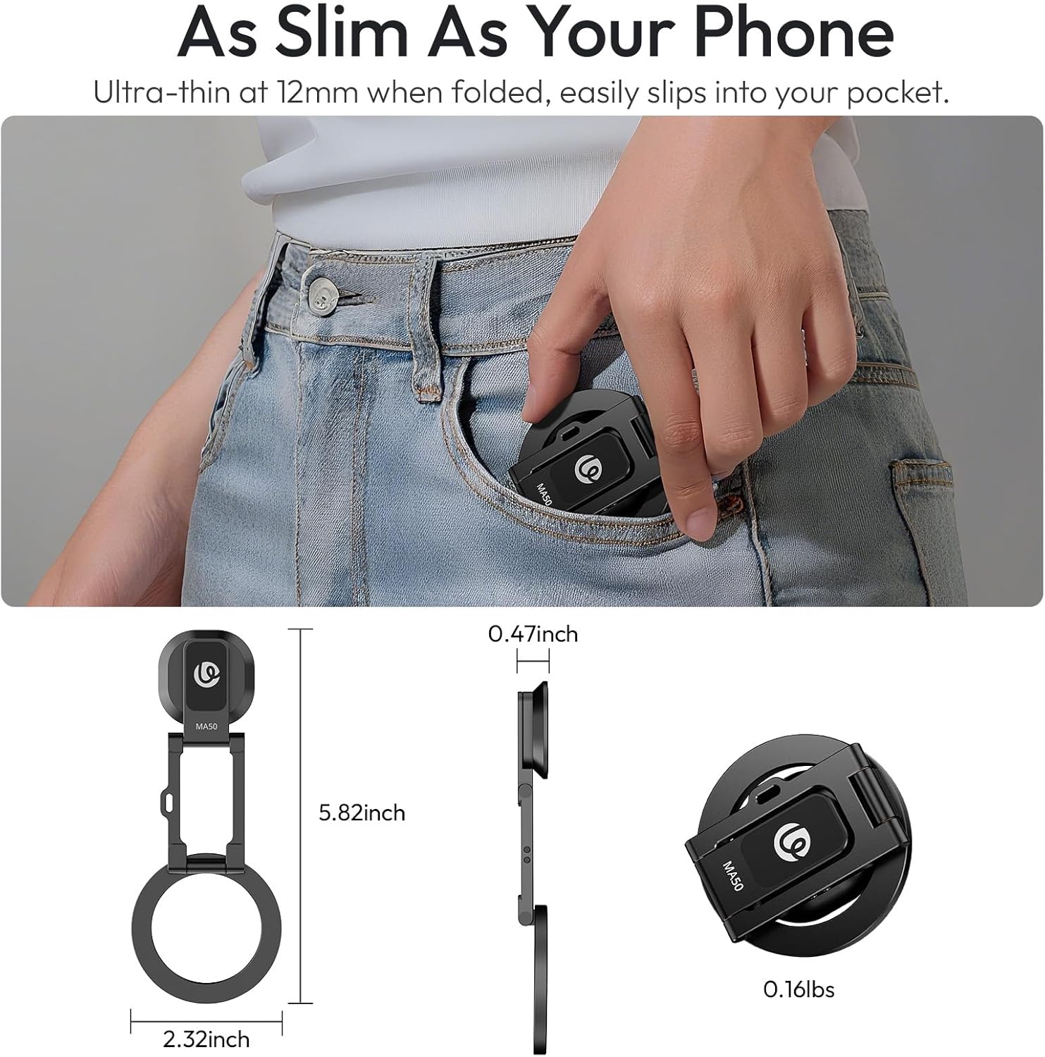 Soporte Magnético para Celular Ulanzi MA50 UKA