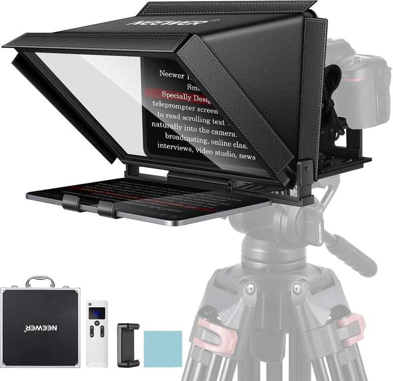 Teleprompter Neewer X12 con Control Remoto RT-110 y App