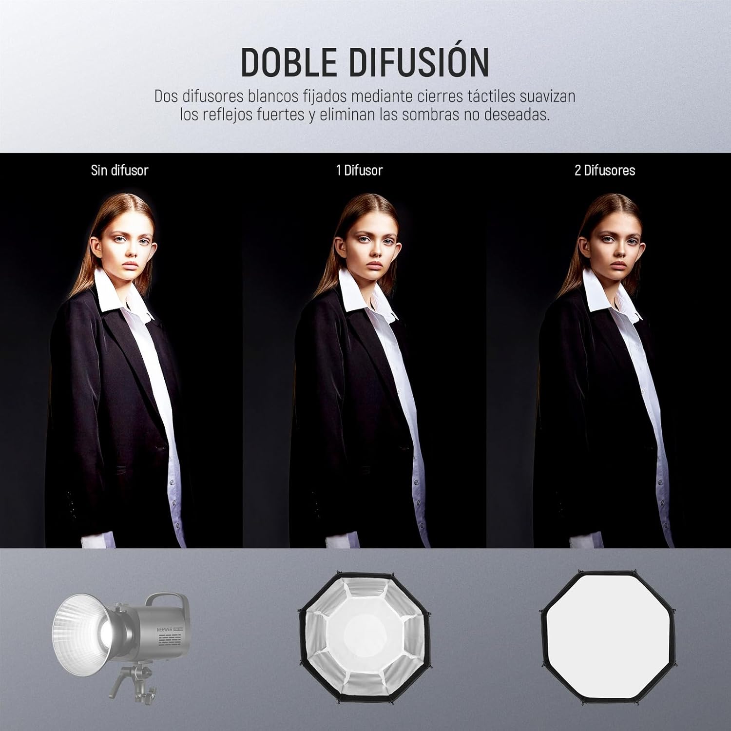 Softbox Octagonal Neewer 70 cms NS27P