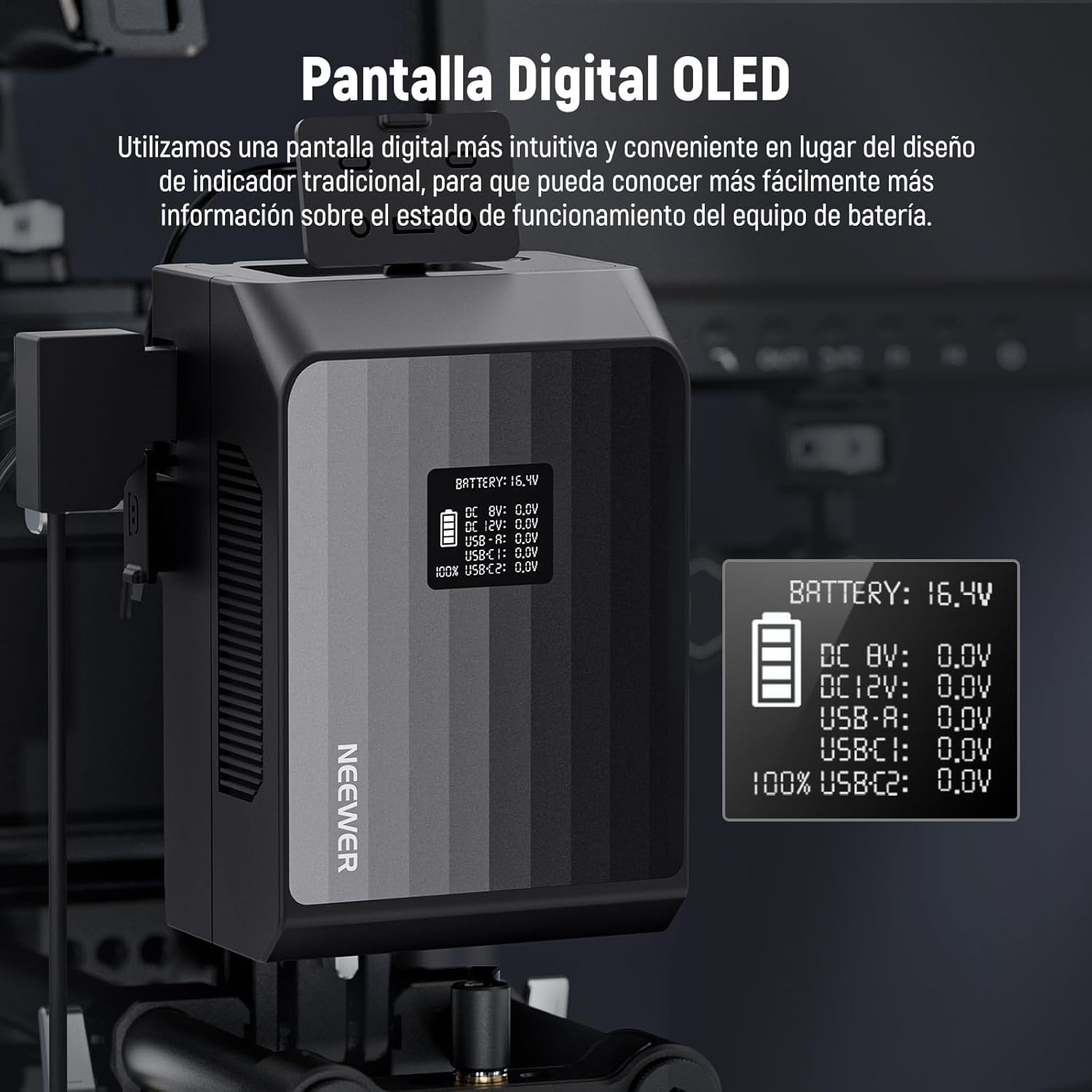 Batería Mini V-Mount Neewer PS099E