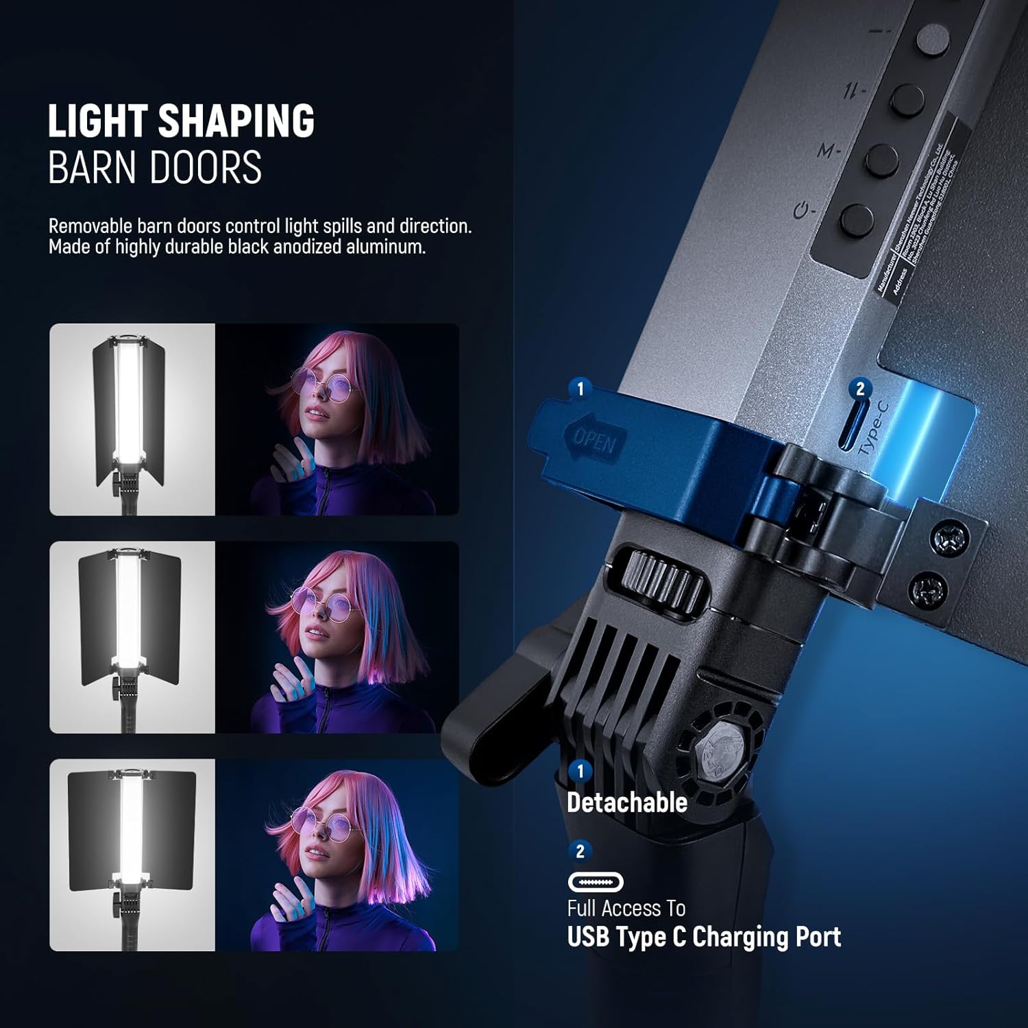 Lámpara Neewer Barra de Luz RGB1