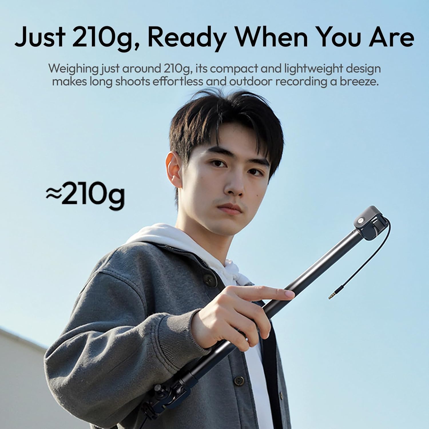 Brazo para micrófono extensible con zapata Ulanzi ZJ08