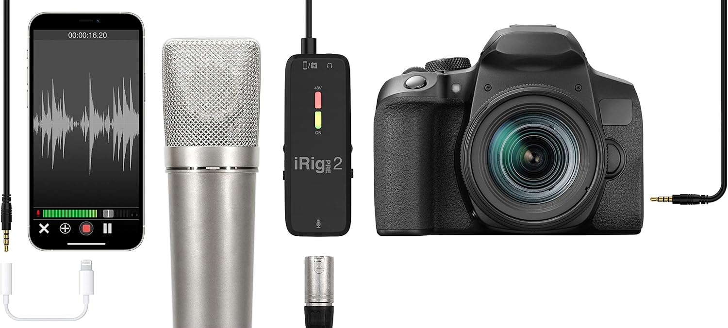 IK Multimedia iRig Pre 2 Adaptador