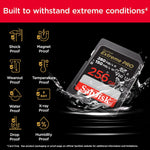 Tarjeta SanDisk Extreme PRO SDXC de 256GB 280MB/s