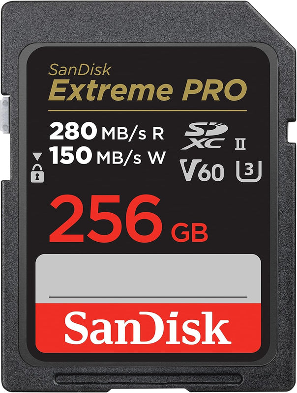 Tarjeta SanDisk Extreme PRO SDXC de 256GB 280MB/s