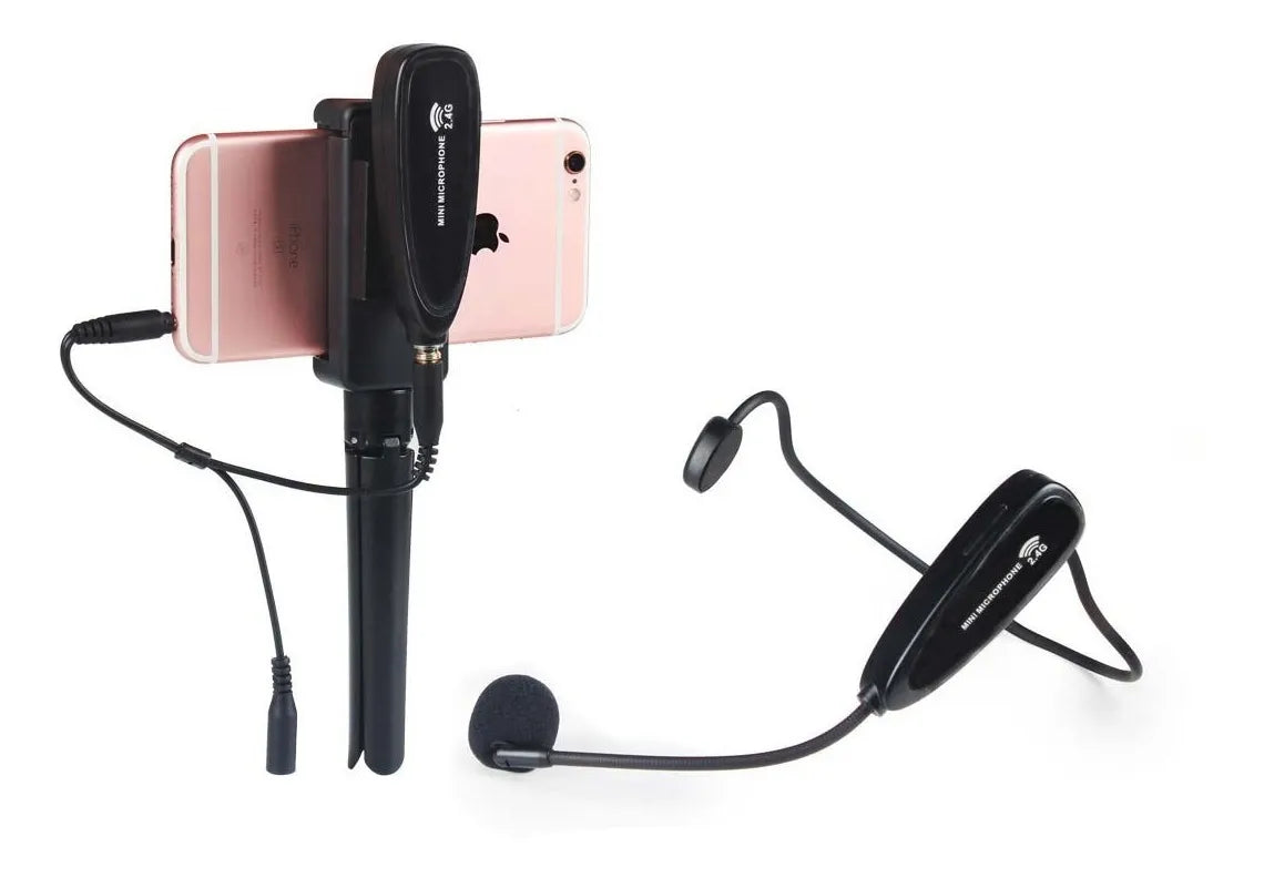 Micrófono con Diadema Inalámbrico Acemic D-100