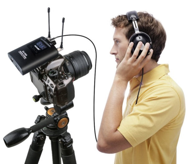 Kit Dual Lavalier Inalámbrico Acemic DV-500