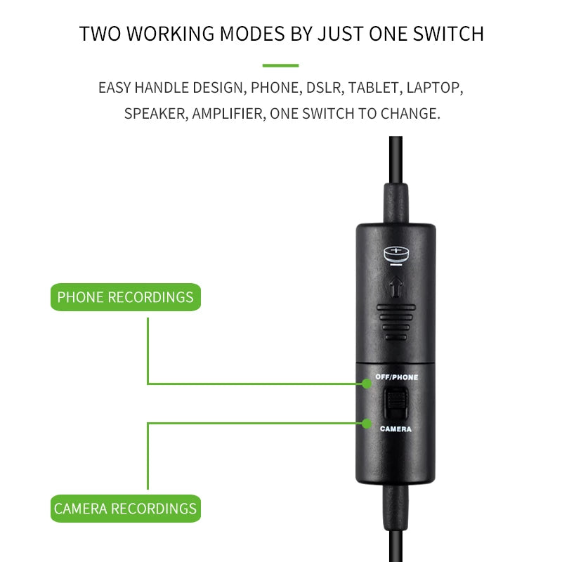 Micrófono Lavalier Dual Acemic Evo Lav.Mic EM2