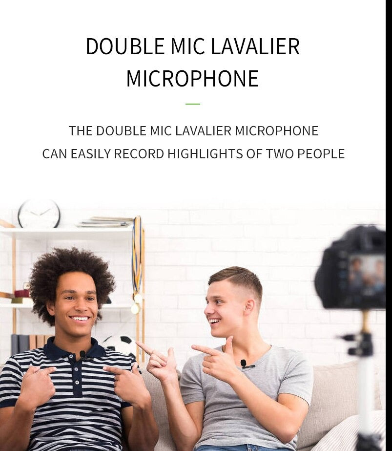 Micrófono Lavalier Dual Acemic Evo Lav.Mic EM2