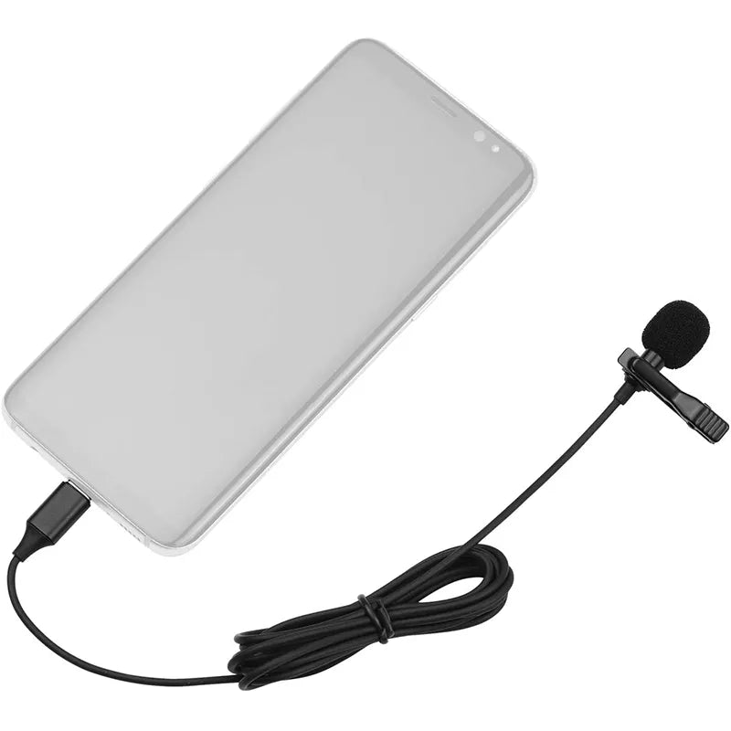 Micrófono Lavalier Acemic Lav.Mic M1-B USB Type-C