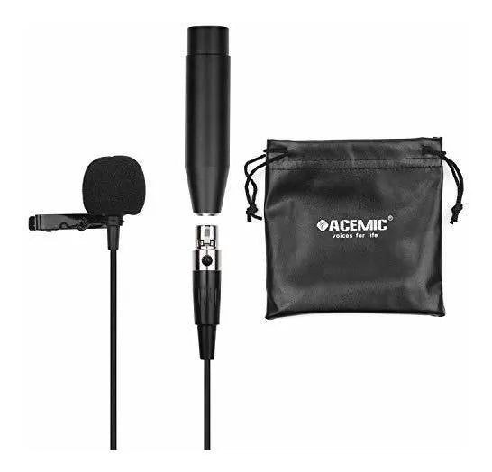 Micrófono Lavalier Acemic XLR Lav.Mic XM1