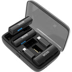 Microfono inalámbrico Dual BoyaLink para Dispositivos iOS, Smartphones y Camaras (2,4 GHz)