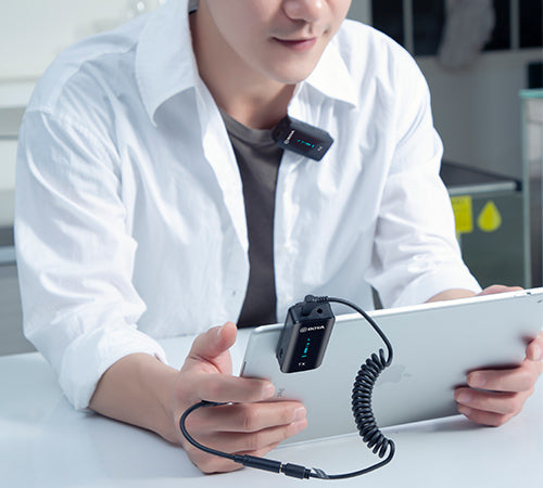 Micrófono Lavalier Dual Ultracompact Boya BY-XM6-K2