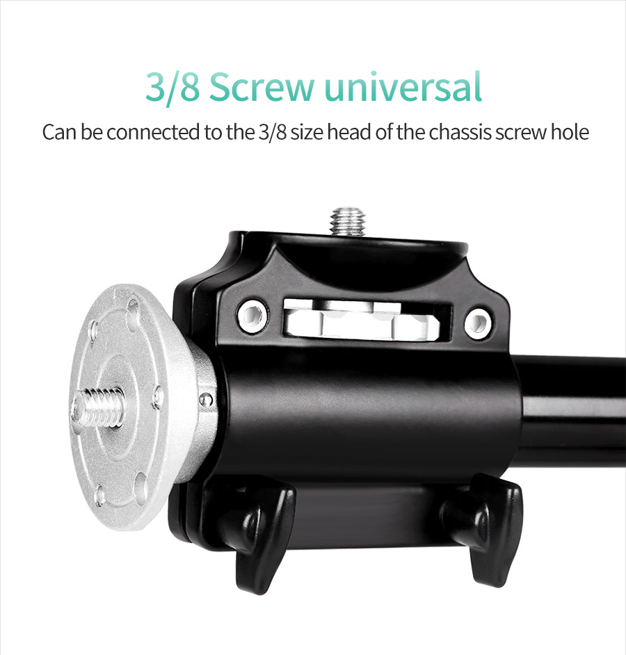 Barra Transversal con 4 Cabezas para Tripié