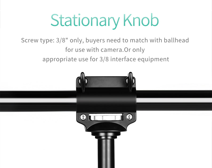 Barra Transversal con 4 Cabezas para Tripié