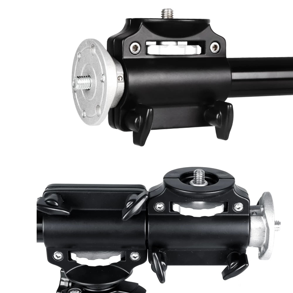 Barra Transversal con 4 Cabezas para Tripié