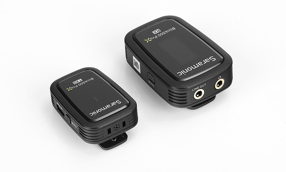 Micrófono Lavalier Dual Saramonic Blink500 ProX Q2