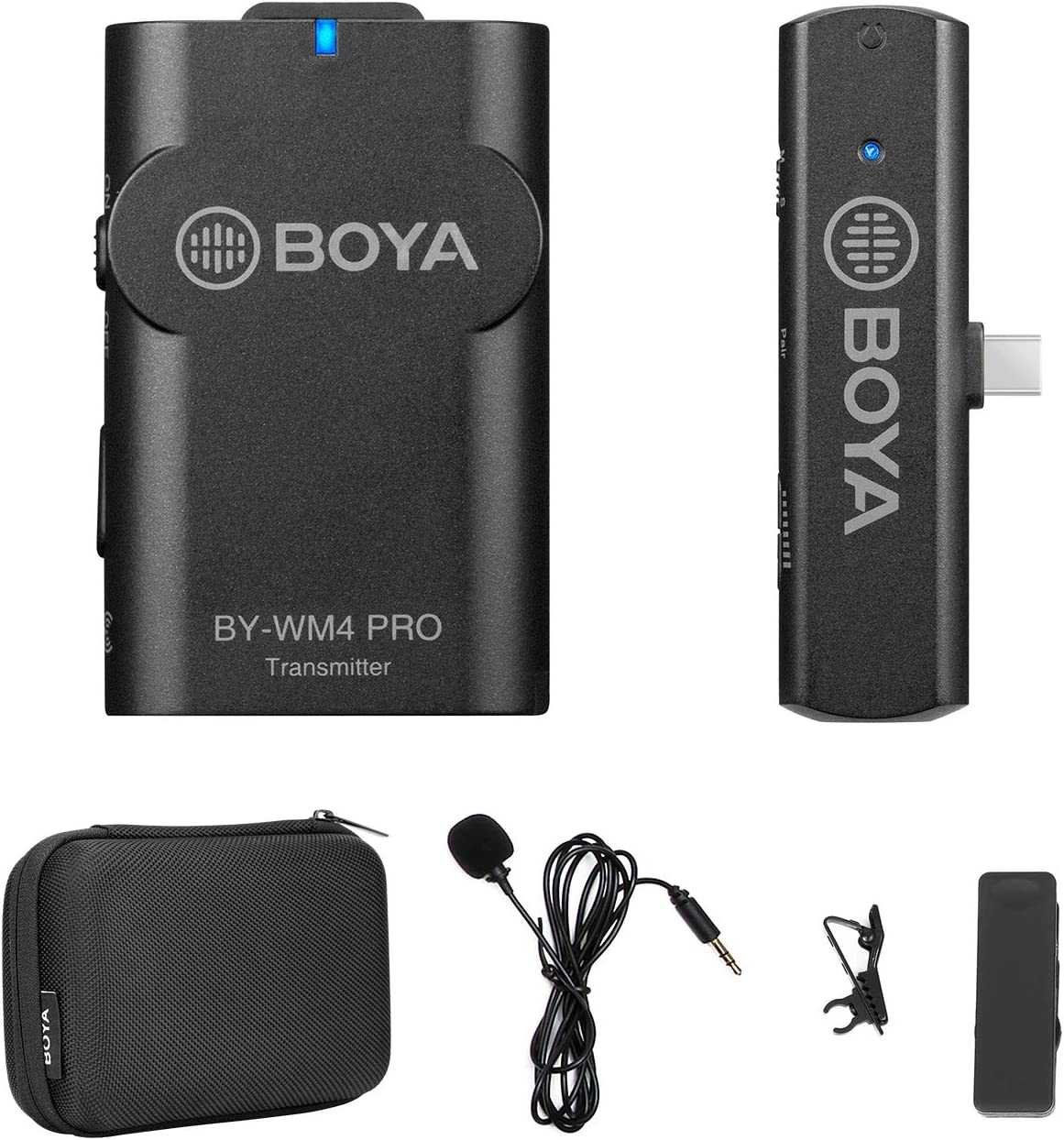 Micrófono Lavalier Boya BY-WM4 PRO-K5 Tipo-C