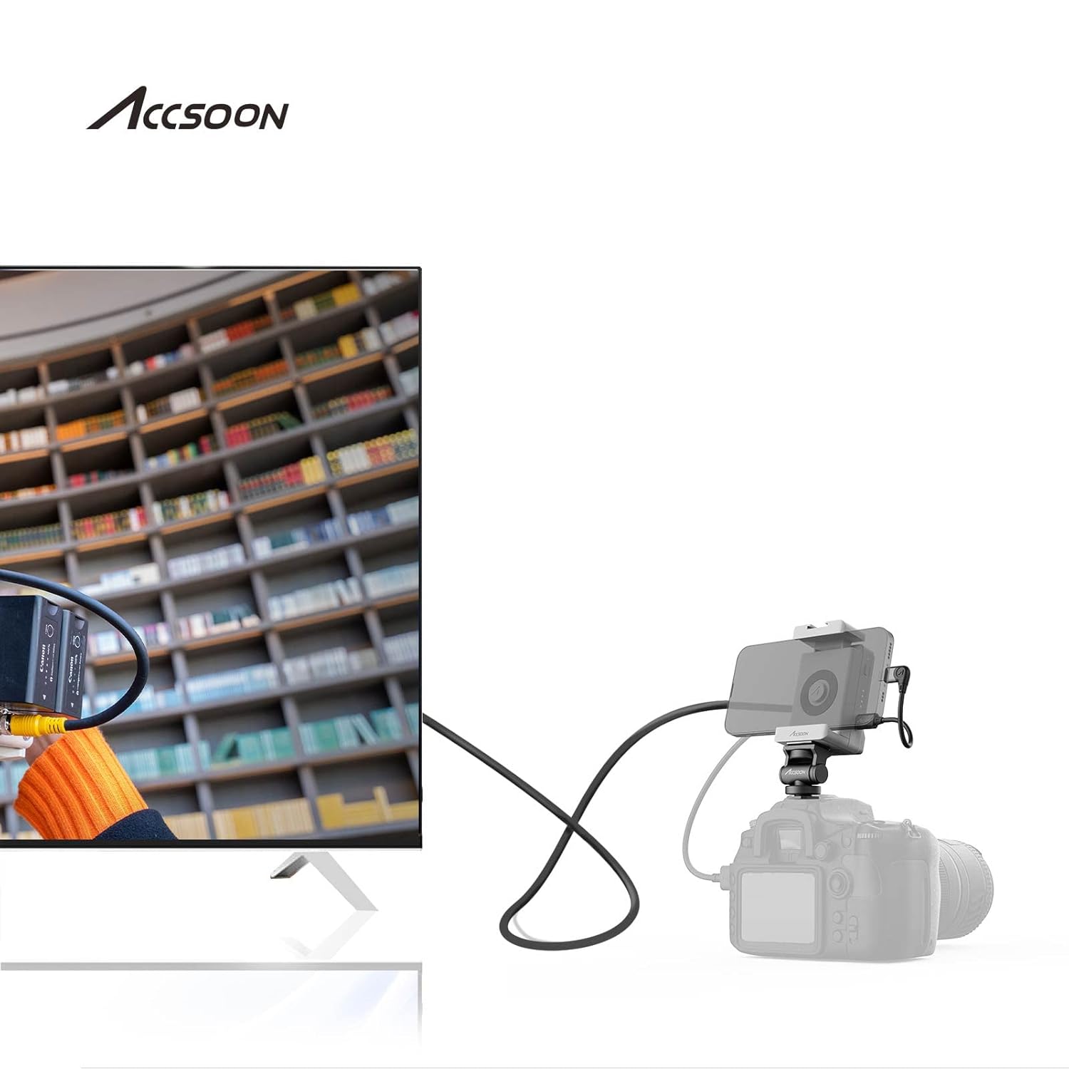 Cable Accsoon HDM a HDMI 50 cms Alta velocidad AXC18 (XC-HD-P4)