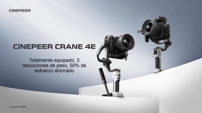 Estabilizador Zhiyun Cinepeer Crane 4E