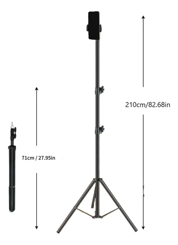 Tripié y Selfie Stick SSDF005 210 cms
