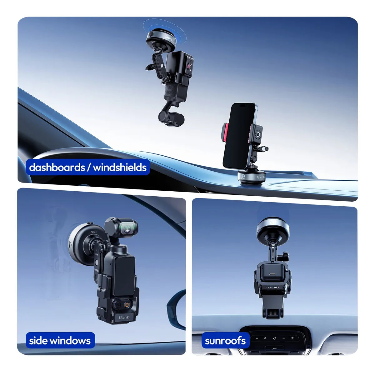 Base de Succión Eléctrica Ulanzi SK-23 (M085)