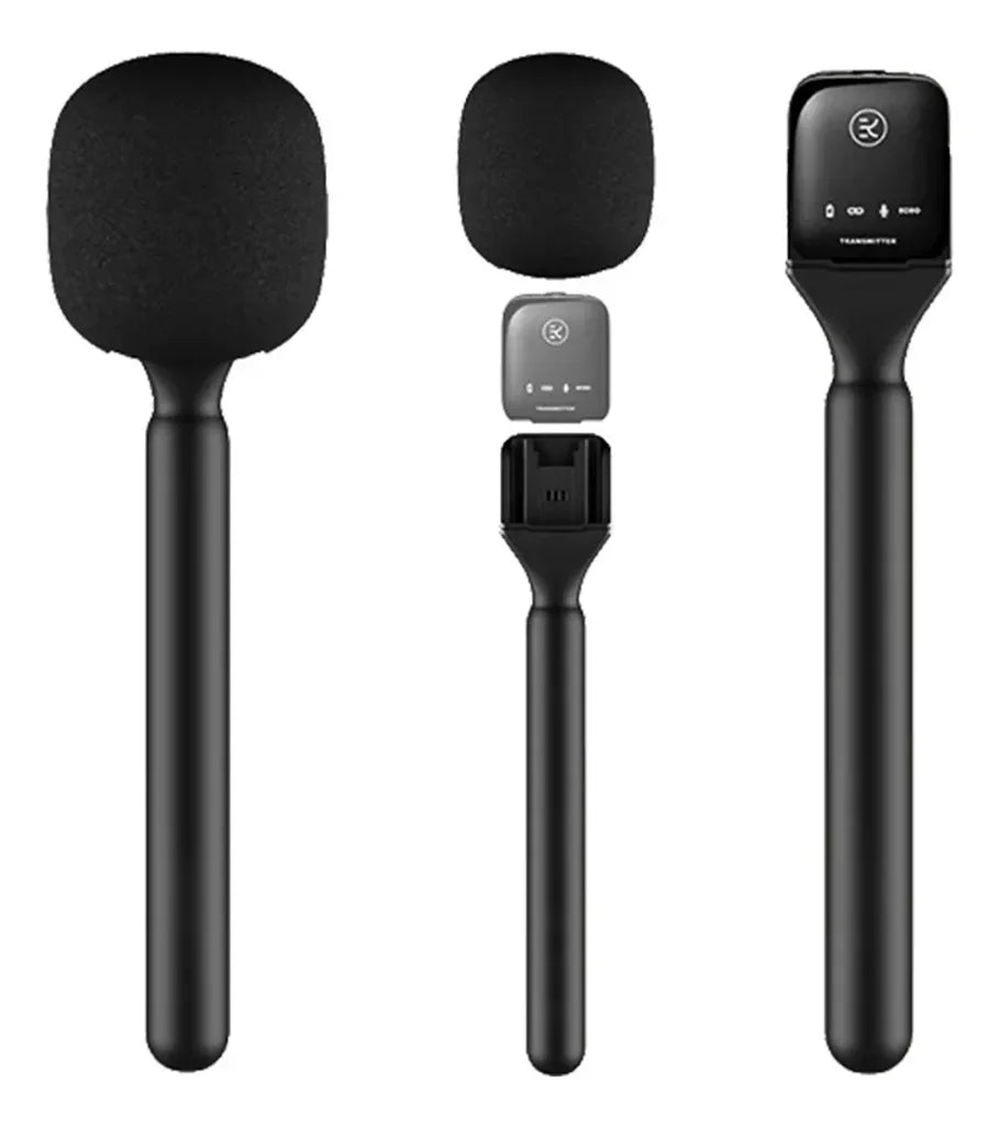 Adaptador de mano con espuma Genérico para Micrófonos Rode, Hollyland, Sarmonic