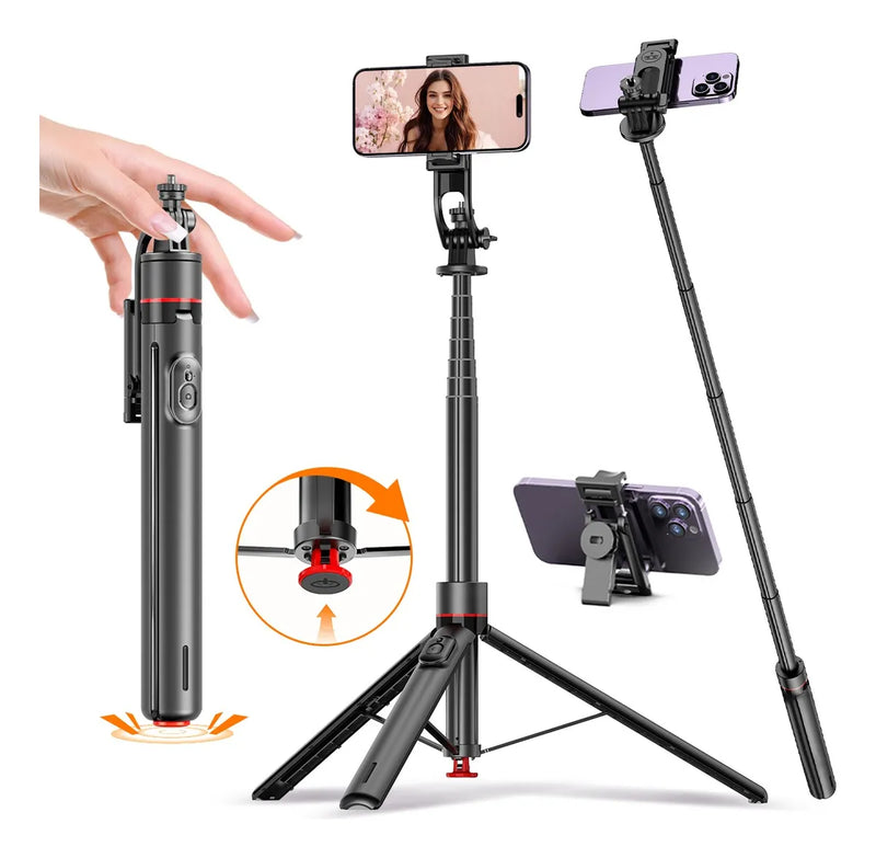 Tripié para Celular y cámara TB91 1.60 mts