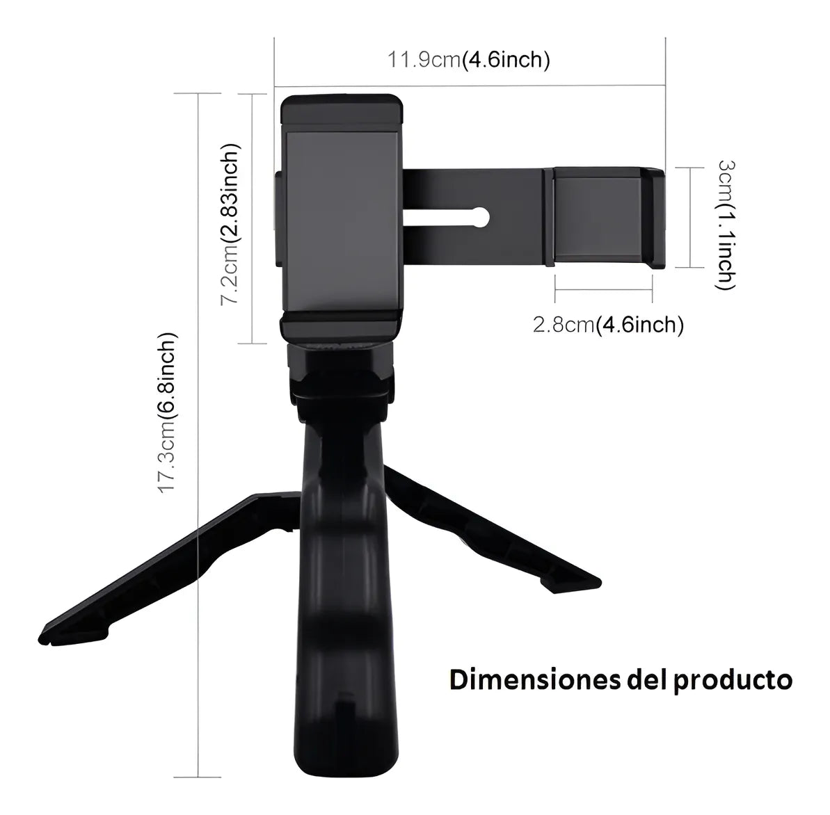 Tripié y Soporte para Celular para Osmo Pocket