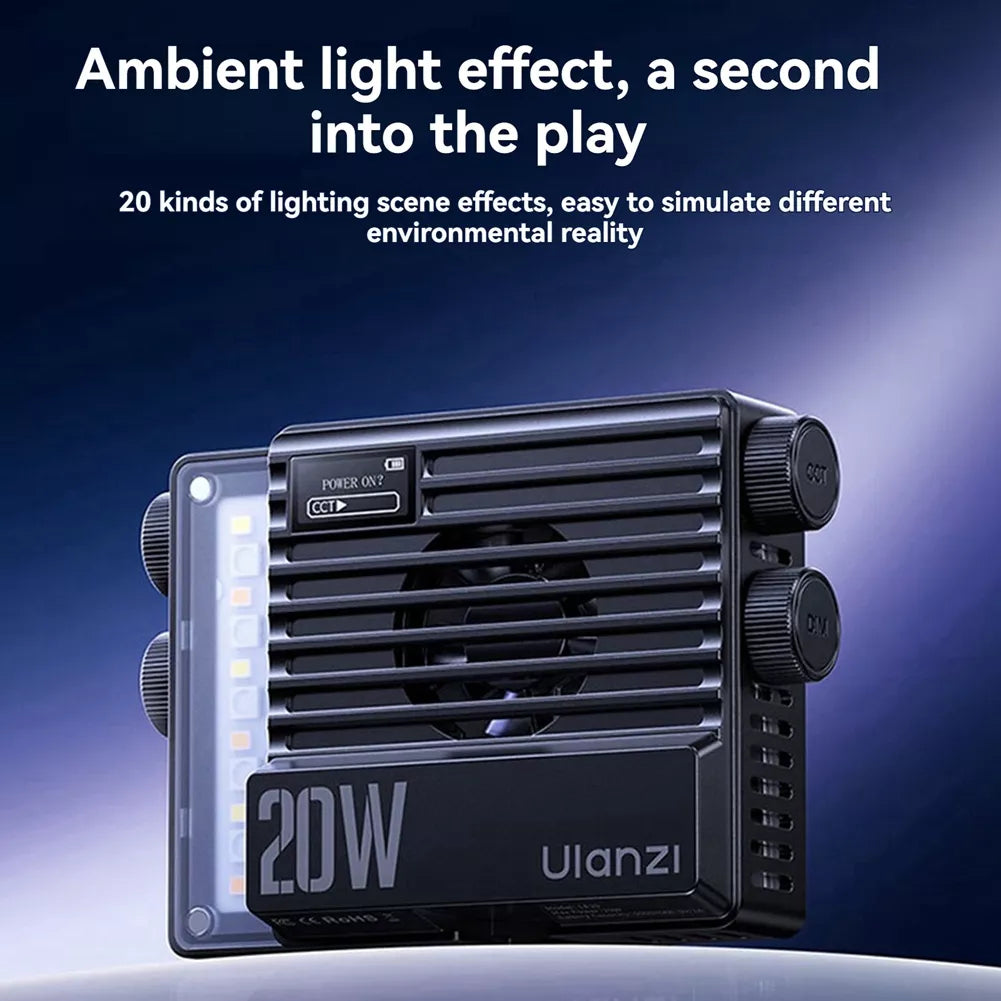 Lámpara Ulanzi LE20 RGB Pocket Light (L090)