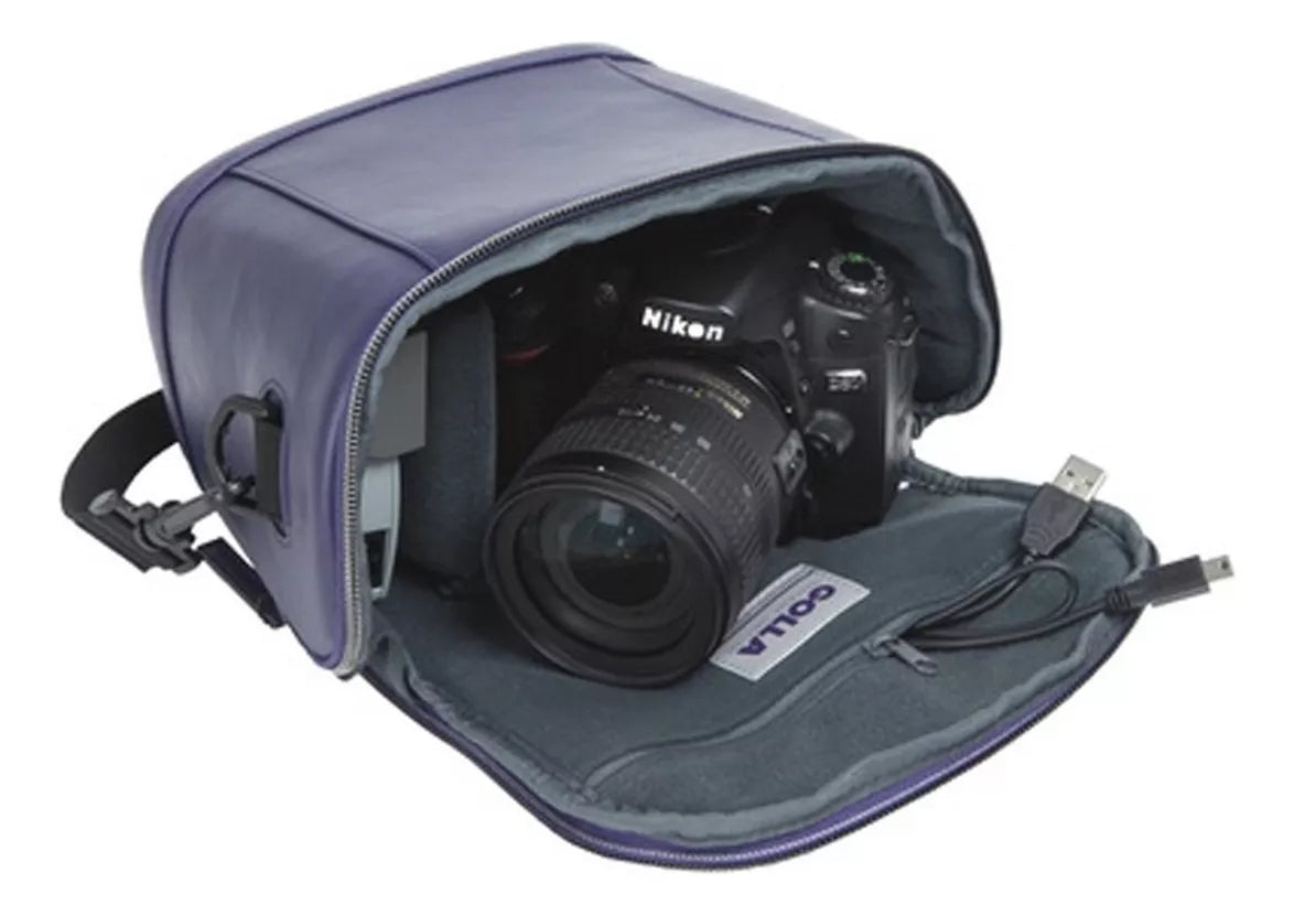 Estuche Golla Eliot M Morado (Piel)