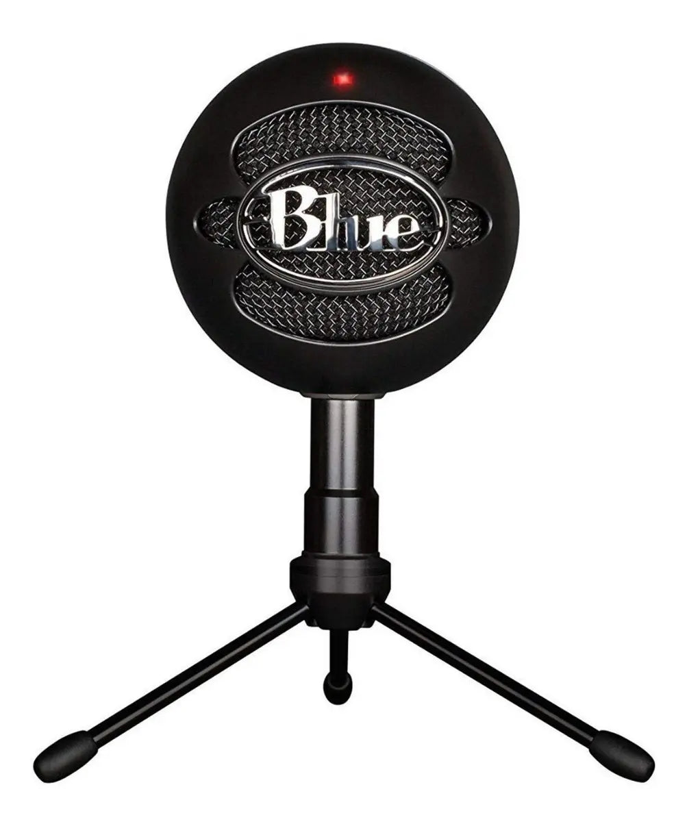 Kit Micrófono Condensador Blue Snowball ICE USB con audífonos y filtro antipop
