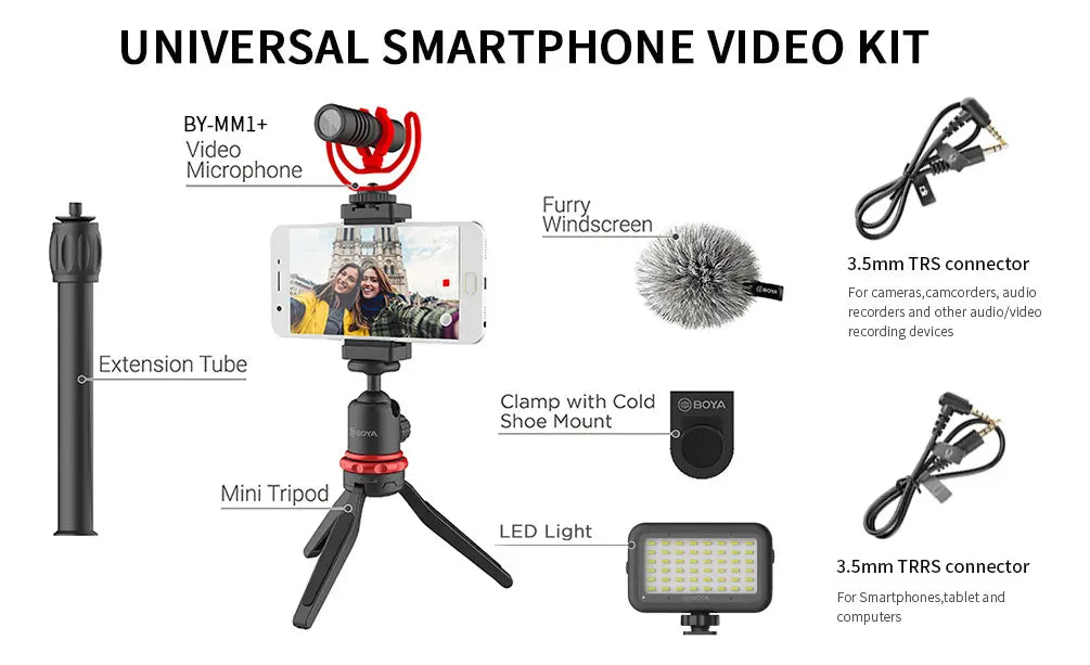Boya BY-VG350 Ultimate Smartphone Video Kit