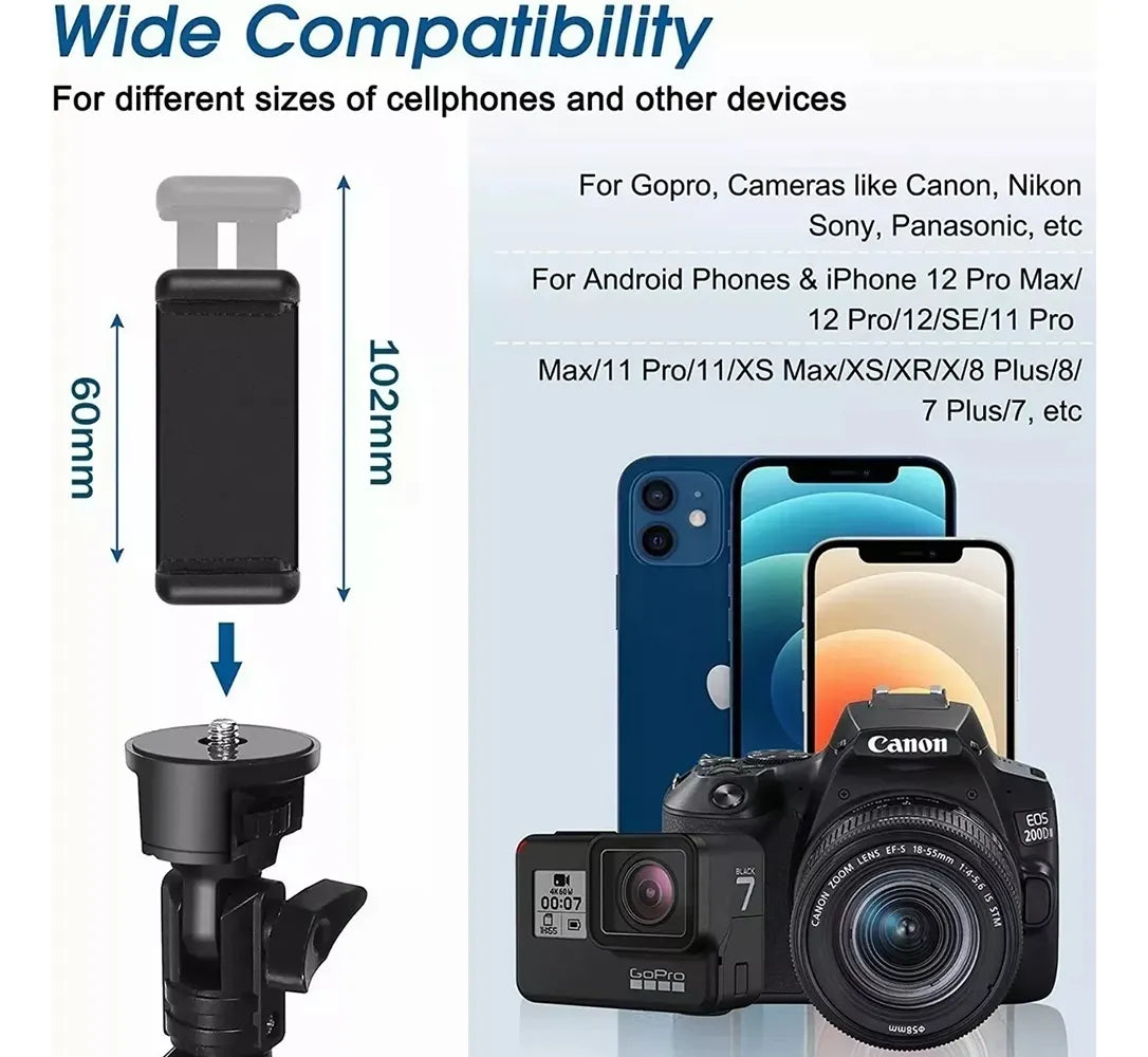 Tripié para Celular con control remoto PLE027243 1.70cm