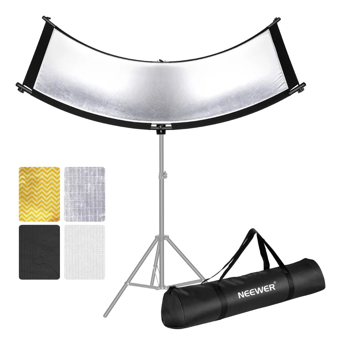 Reflector Tipo U Curvado Neewer 167x61 cms (Negro/Blanco/Oro/Plata)
