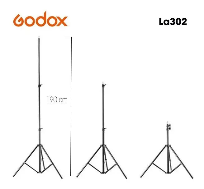 Pedestal para Lámpara Godox LA-302 de 1.90mts