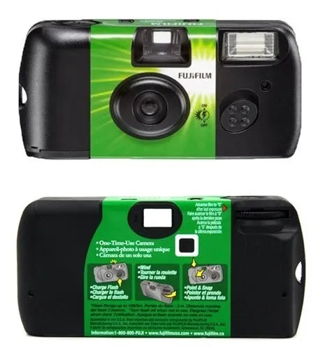 CAMARA FUJI DESECHABLE QUICKSNAP 27 EXP. C/FLASH