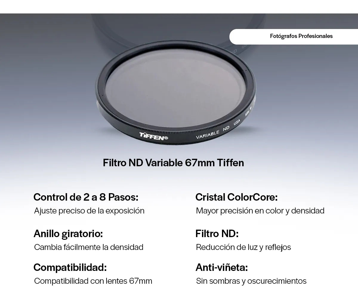 FILTRO ND 67MM TIFFEN