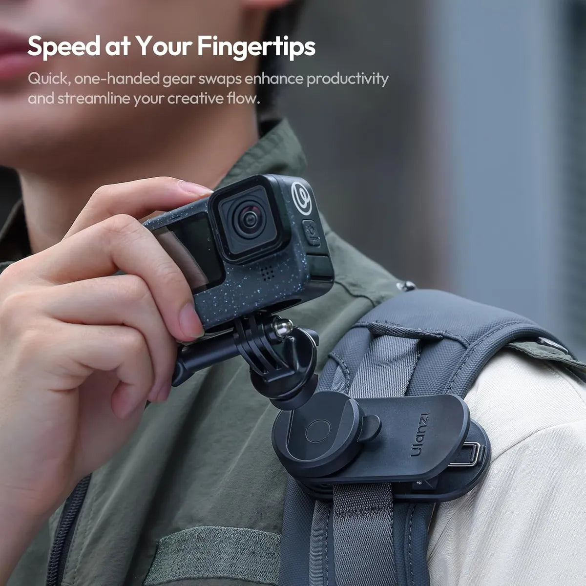 Base Quick Release Ulanzi CK-01 para cámaras