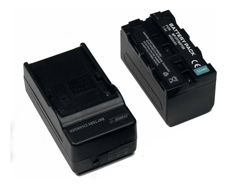 Kit cargador y batería Genérica Tipo Sony Serie L F-770