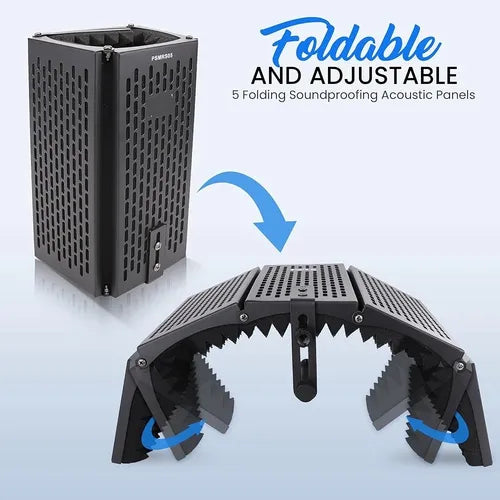 Escudo Acústico de Aislamiento para Micrófono Pyle PSMRS05