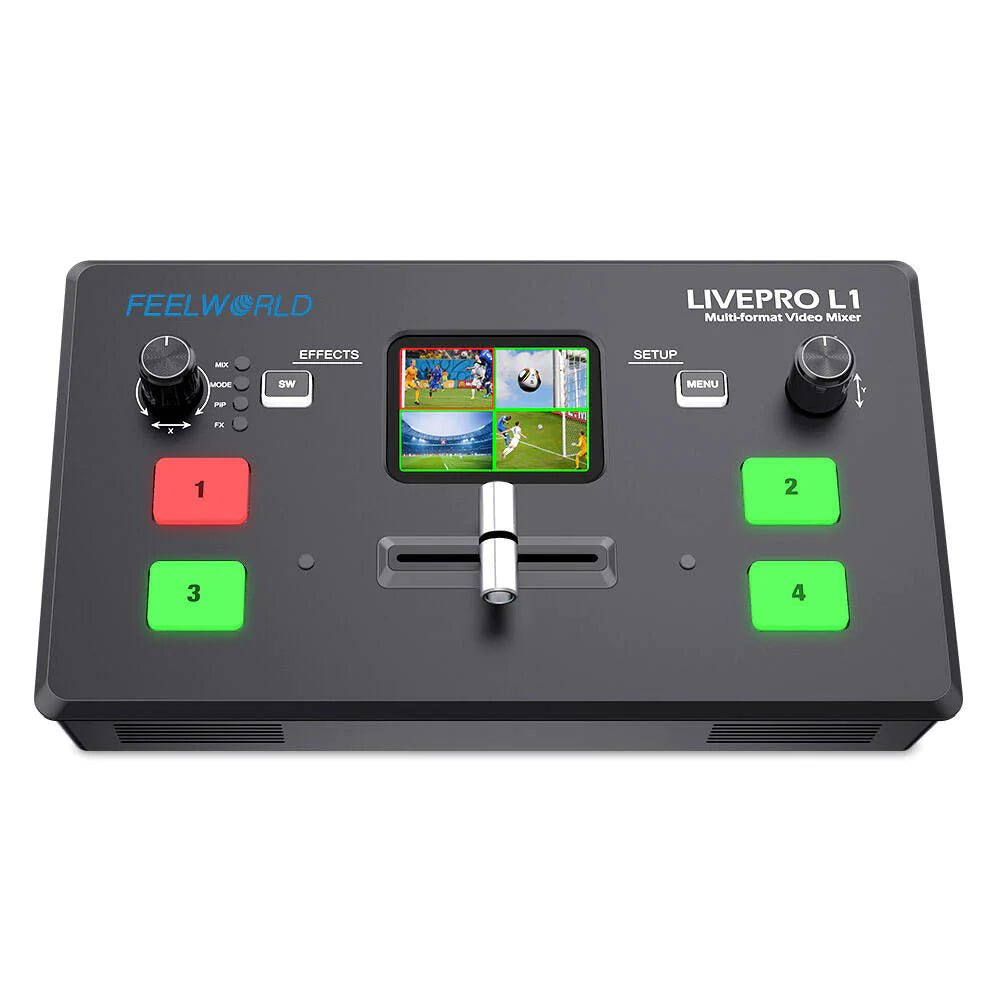 Switcher para Streaming FeelWorld LIVEPRO L1 V1
