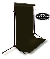 Fondo de Papel Savage Negro 1.35 mtsx11 mts