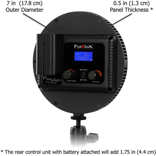 Lámpara Fotodiox C-200R