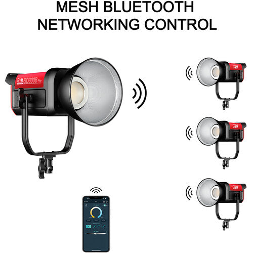 Lámpara COB GVM PRO SD300B 300 Watts