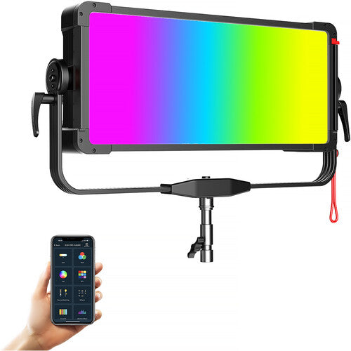 Lámpara GVM PRO YU600C RGB&Bicolor Studio Softlight Panel